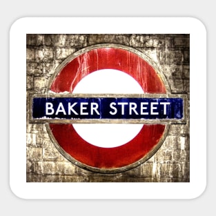 Baker Street Podcast Sticker